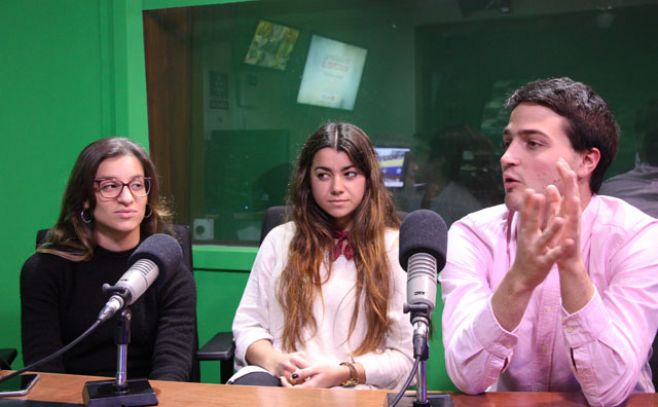 Mateo Noceda, Elina Arocena y Pilar lvarez. 