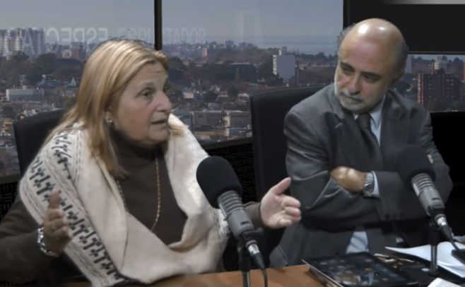 Graciela Bianchi y Alfonso Lessa en La Tertulia