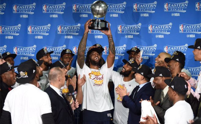 Cleveland Cavaliers celebra el ttulo de la Conferencia Este //. NBA.com