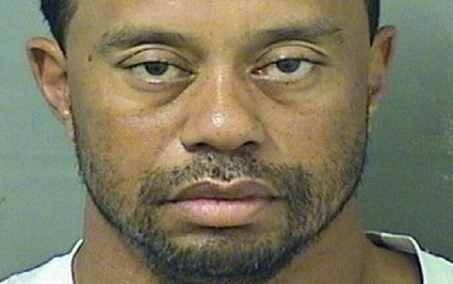 Arrestan a Tiger Woods por conducir bajo efecto de sustancias