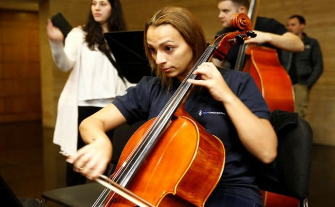 Orquesta Juvenil a Europa por los 100 de años de "La Cumparsita"