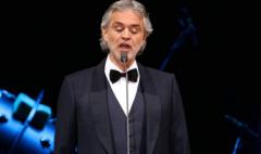 Tenor italiano Andrea Bocelli cancela dos conciertos en España por bronquitis