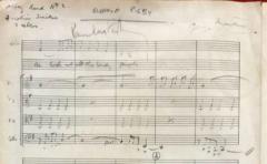 A subasta la partitura original del tema "Eleanor Rigby" de los Beatles