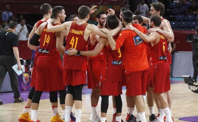 España y Eslovenia en Semifinales