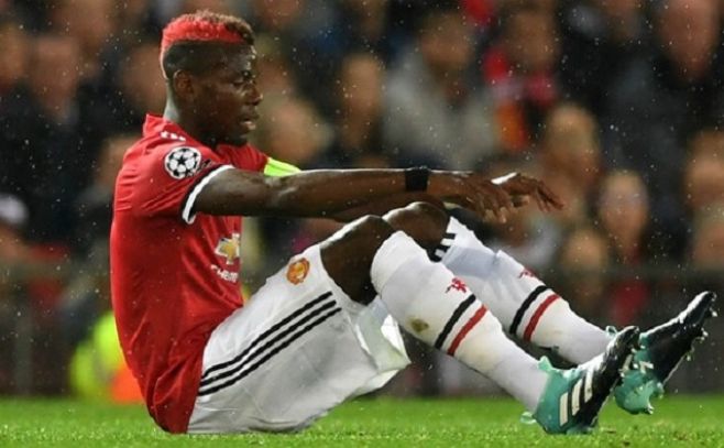 La lesión de Pogba es de "larga duración", según Mourinho