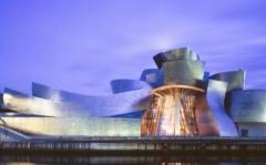 Proyectarán sobre el Guggenheim Bilbao 1,2 millones de lúmenes de luz