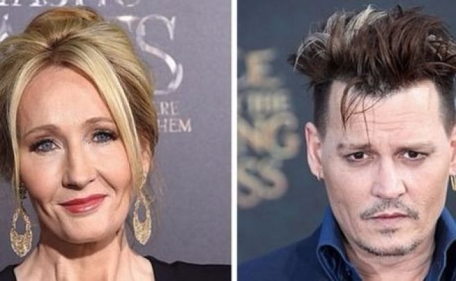 Rowling "verdaderamente contenta" de tener a Depp en "Animales Fantásticos"