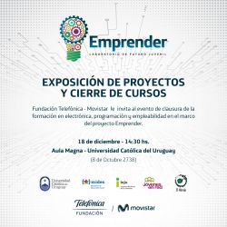 Proyecto de empleabilidad de Fundación Telefónica " Movistar, "Emprender".