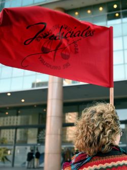 Funcionarios Judiciales realizan paro sin guardia gremial hasta este viernes