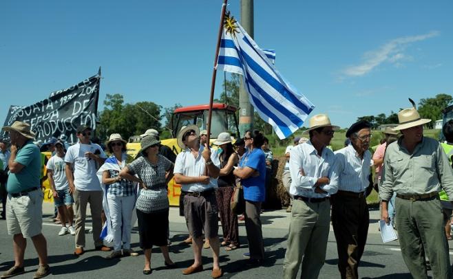 Un solo Uruguay "se moviliza por soluciones" en todo el país