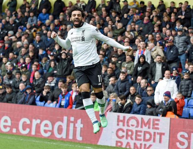 Salah remonta en Crytal Palace y trepa el Liverpool