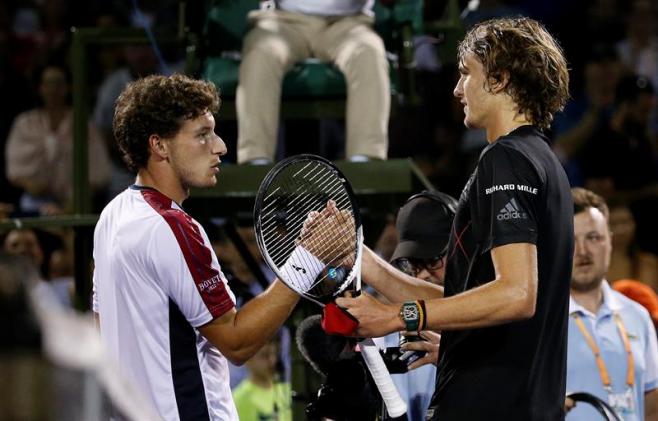 Isner y Zverev definen en Miami