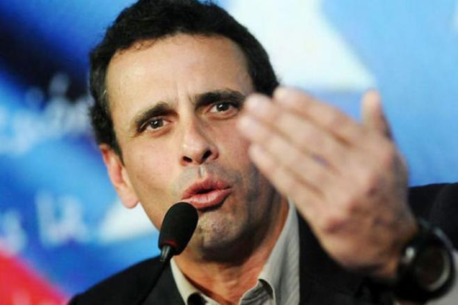 Capriles exige un "debate urgente" para sacar a Venezuela de la crisis