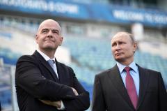 Infantino ve "esfuerzo" en candidatura de Uruguay, Argentina y Paraguay