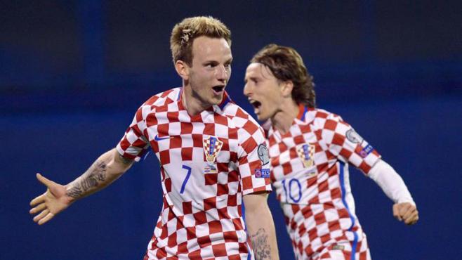 Modric y Rakitic encabezan la lista de una peligrosa Croacia