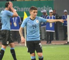 Torreira afirma que Uruguay busca ser "muy competitivo" en Rusia 2018