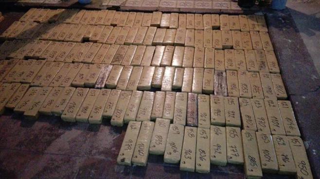 Incautan kilos de marihuana valorados en 500.000 dólares