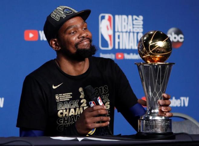 Durant: "El gran premio es haberme hecho mejor jugador y persona"