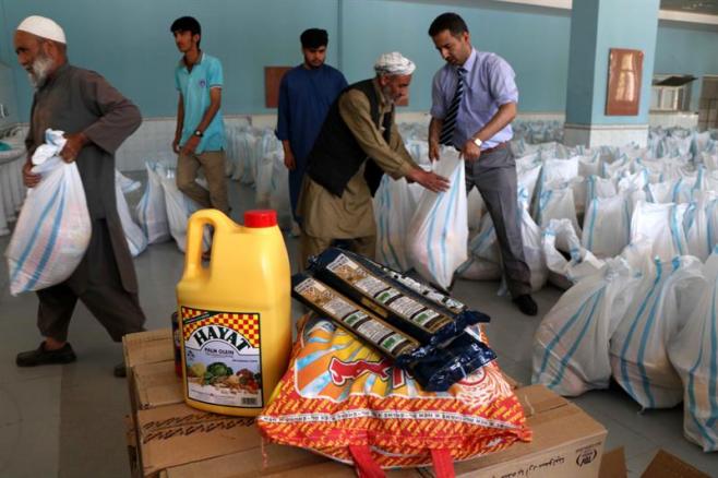 El valor de 2,5 kilos de trigo, lo que cada musulmán debe donar en Ramadán