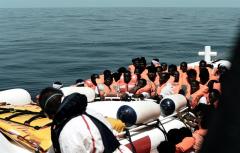 Los 629 migrantes del buque Aquarius están rumbo a España