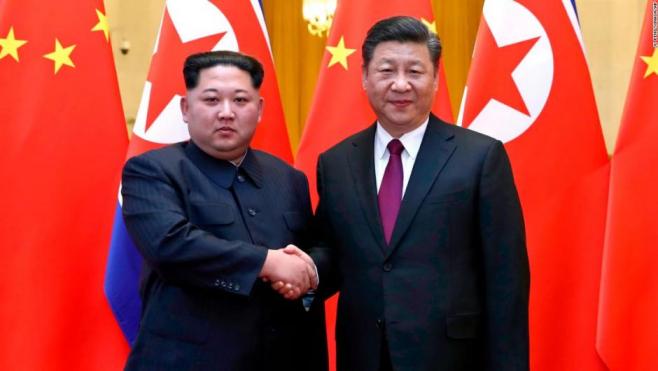 EE.UU. asegura que Corea del Norte le informó del encuentro entre Kim y Xi