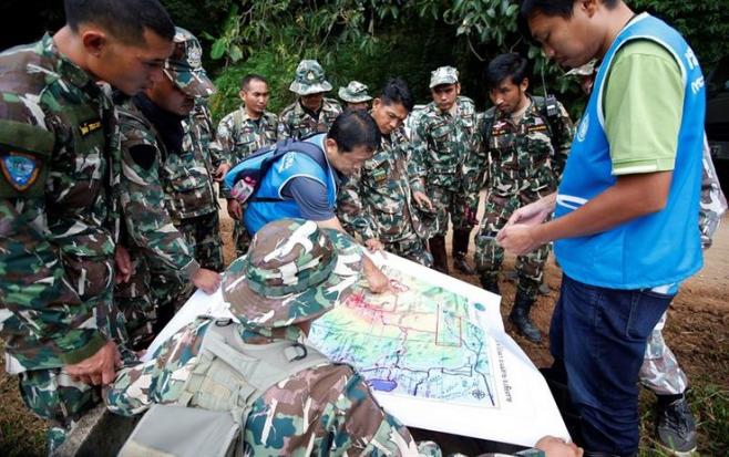 Un herido grave y tres leves en intento de rescate en Tailandia