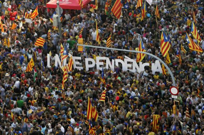 El sí a la independencia de Cataluña sigue siendo mayoritario