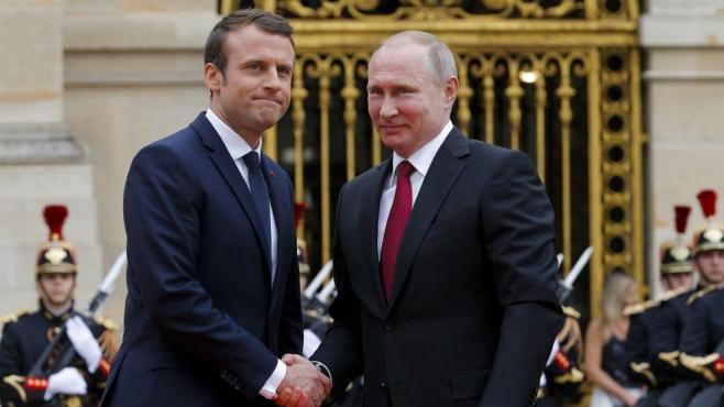 Putin y Macron abordan por teléfono la iniciativa de ayuda humanitaria en Siria