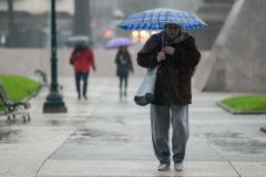 Advertencia amarilla de Inumet por lluvias y vientos fuertes