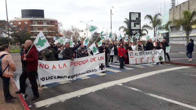 Trabajadores rechazan cierre del Servicio de Enfermedades Infectocontagiosas