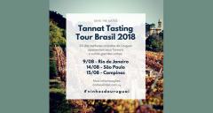 25 bodegas estarán presentes en el Tannat Tour Brasil 2018