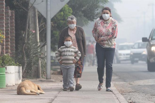 Levantan alerta en localidades costeras chilenas contaminadas con gases