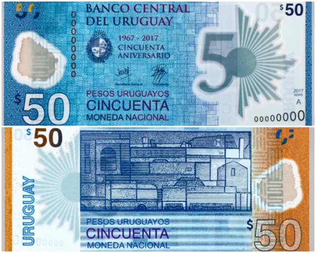 Nuevo billete de 50 pesos comienza a ser emitido