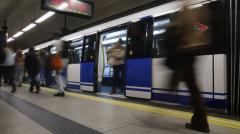 Varios heridos al explotar un portátil dentro del Metro de Madrid