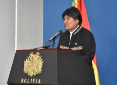 Evo Morales, tras el fallo de la CIJ: "Bolivia nunca va a renunciar"