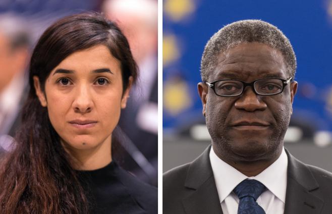 Nobel de la Paz reconoce lucha contra la violencia sexual de Mukwege y Murad