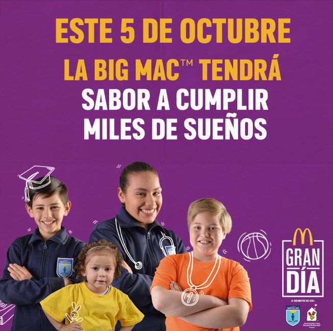 Big Macs por los niños