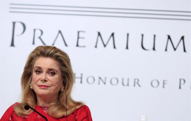 Catherine Deneuve, "sorprendida" por recibir el máximo premio artístico nipón