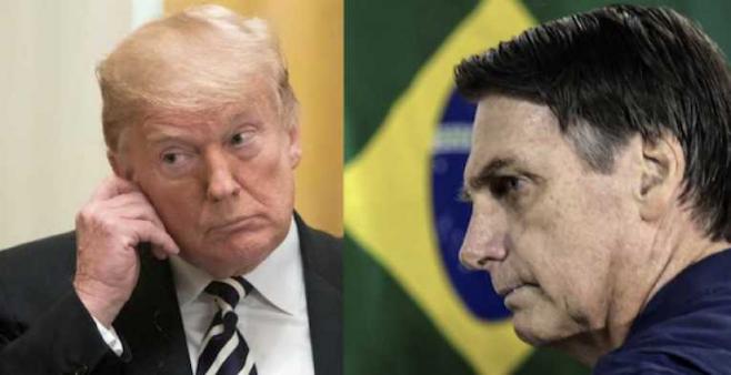 Trump habla con Bolsonaro y se compromete a trabajar en comercio y seguridad