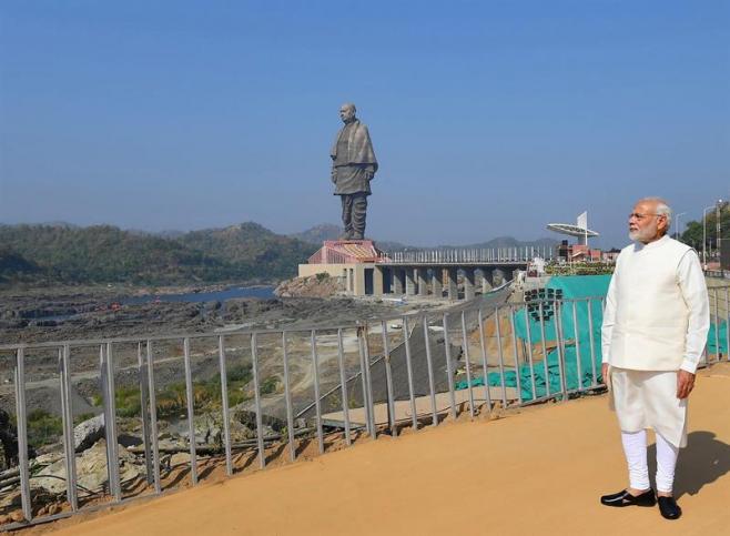 La India inaugura la estatua más alta del mundo