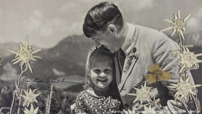 La niña de origen judío a la que Hitler abrazó