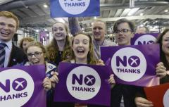 El 60 % de los escoceses votaría en contra de la independencia