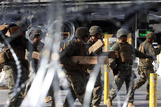 México: frenan intento de caravana de pedir asilo en EE.UU.