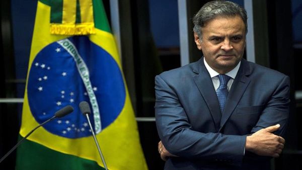 Brasil: Policía allana inmuebles de senador y excandidato presidencial Neves