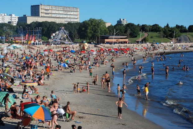 El 80% de las playas de Montevideo inhabilitadas por la presencia de cianobacterias