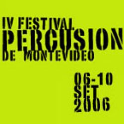 Cuarto festival percusión de Montevideo en setiembre