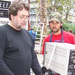 Guillermo Navarro estuvo en Montevideo